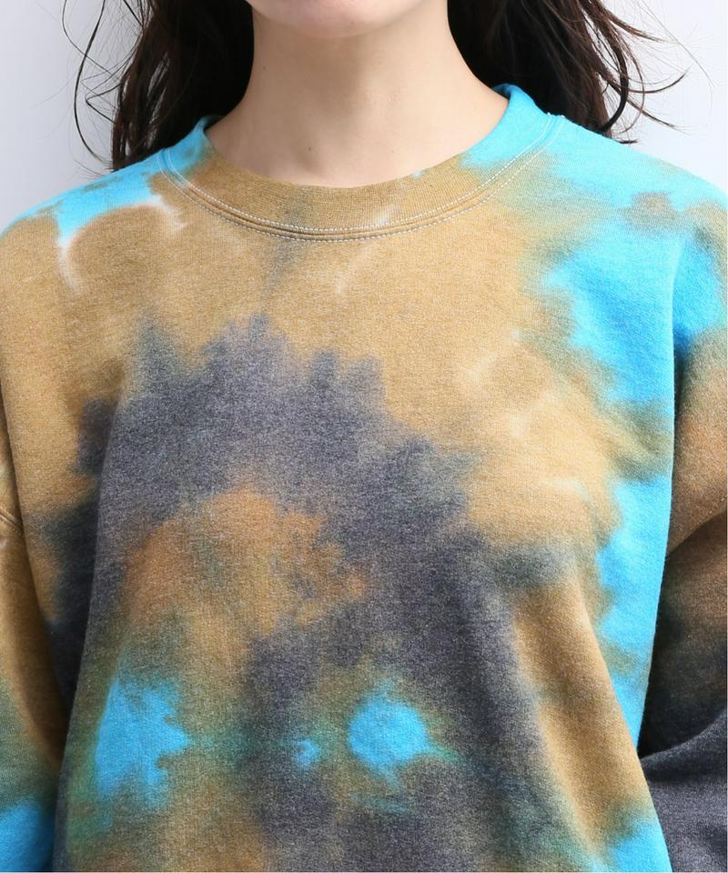 【COLLINA STRADA/コリーナ・ストラーダ】TIE DYE CREW (NO GRAPHIC):スウェット