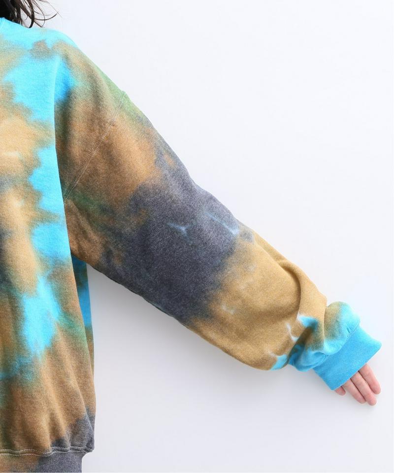 【COLLINA STRADA/コリーナ・ストラーダ】TIE DYE CREW (NO GRAPHIC):スウェット