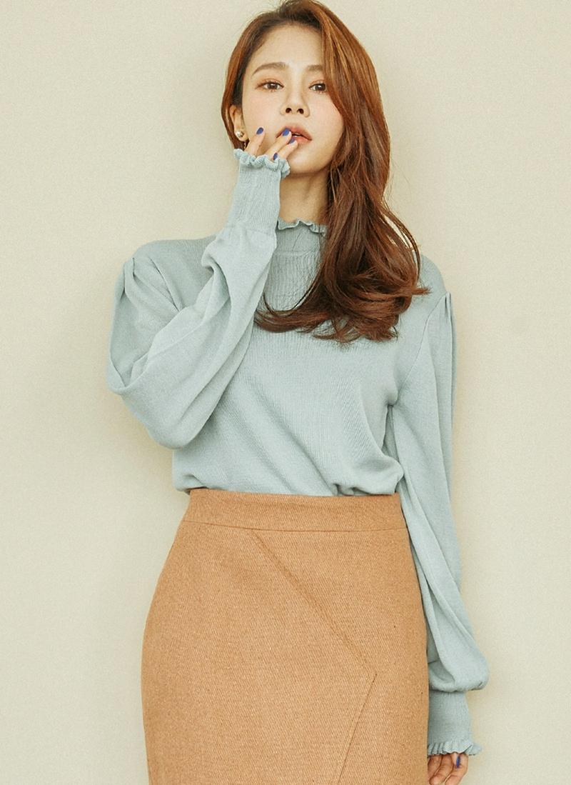 ウェーブヘムニット