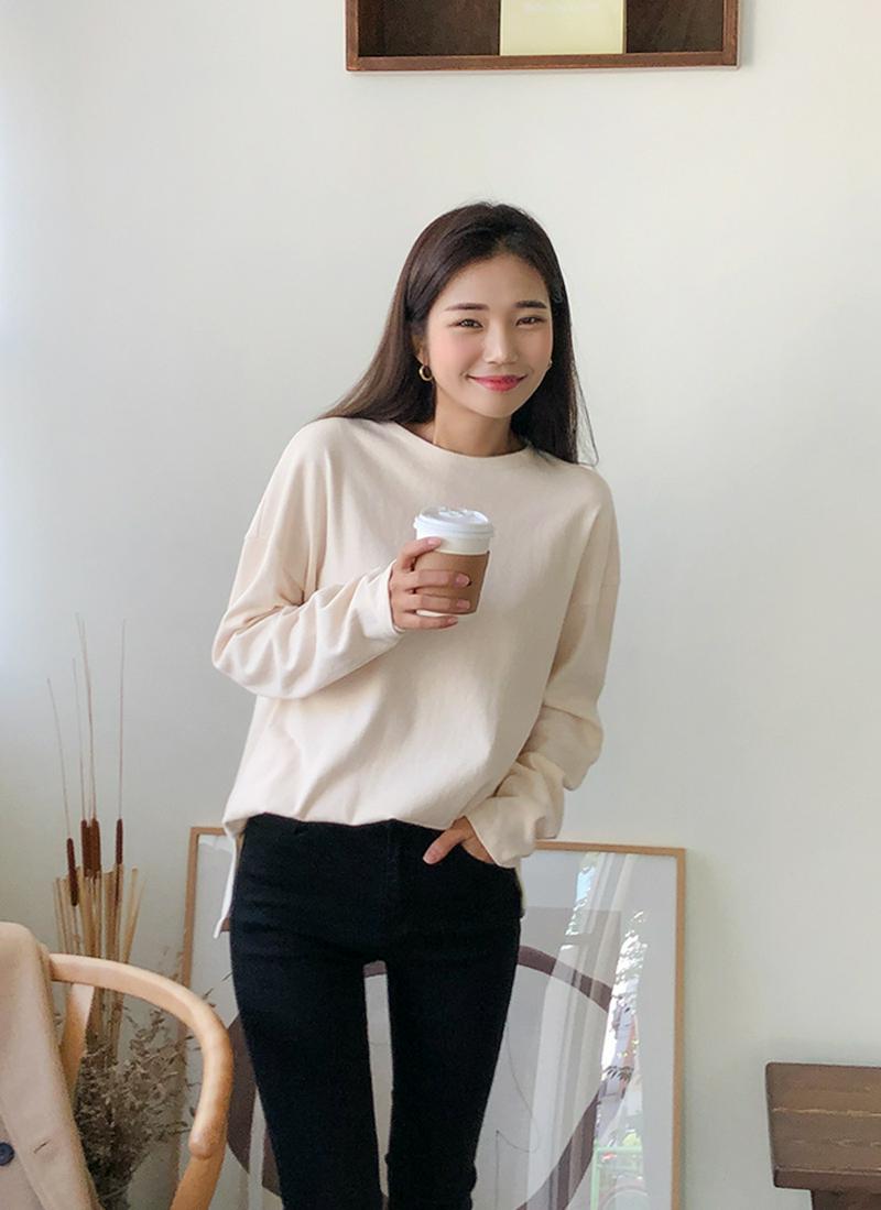 ピーチコットンTシャツ