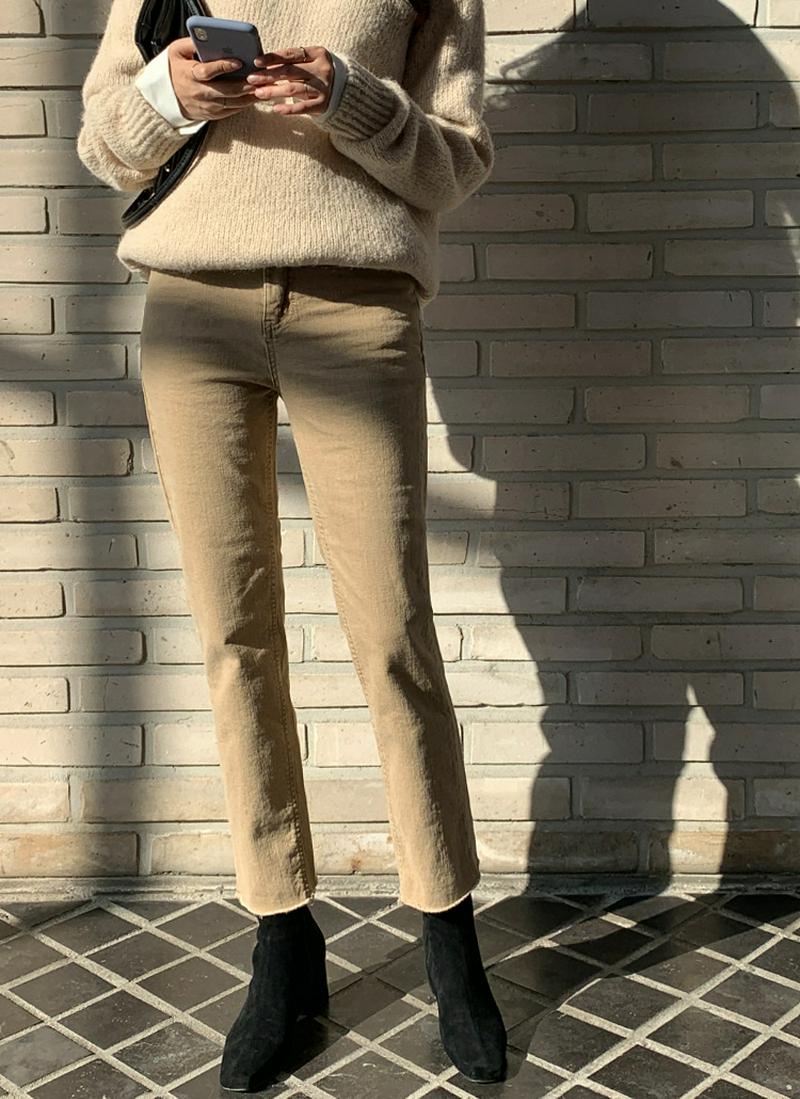 ビンテージ風ウォッシュパンツ