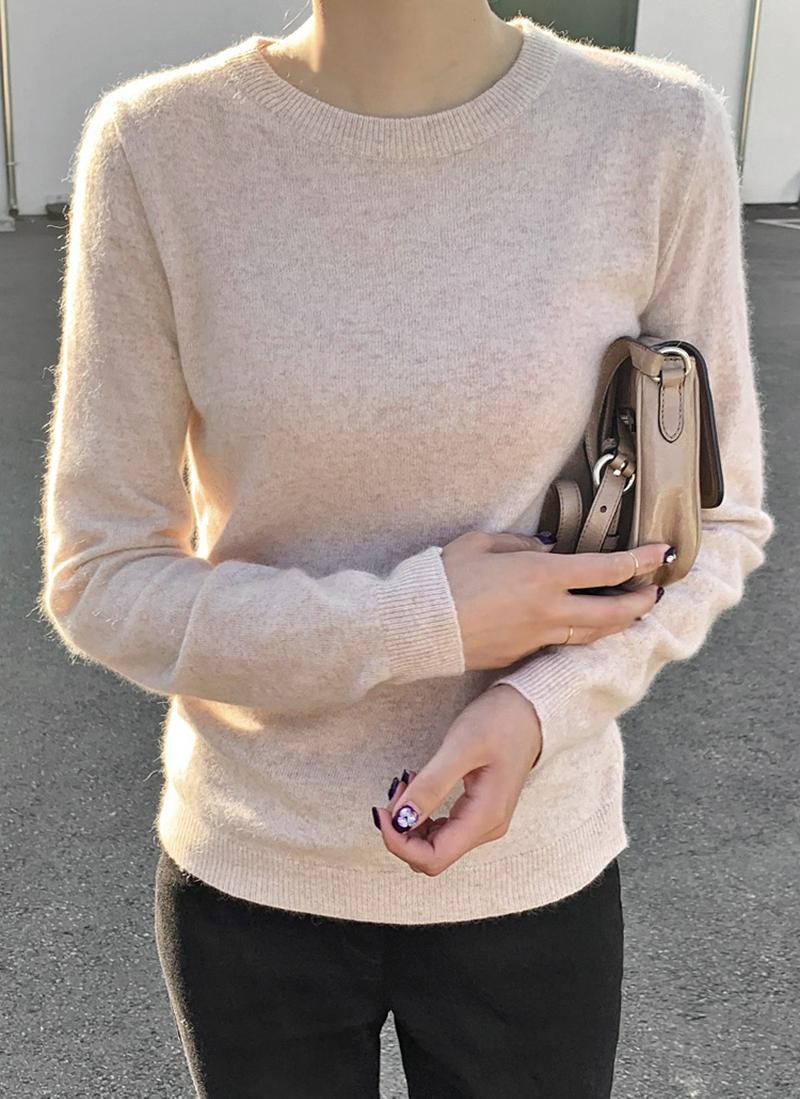 ラクーンミックスニット