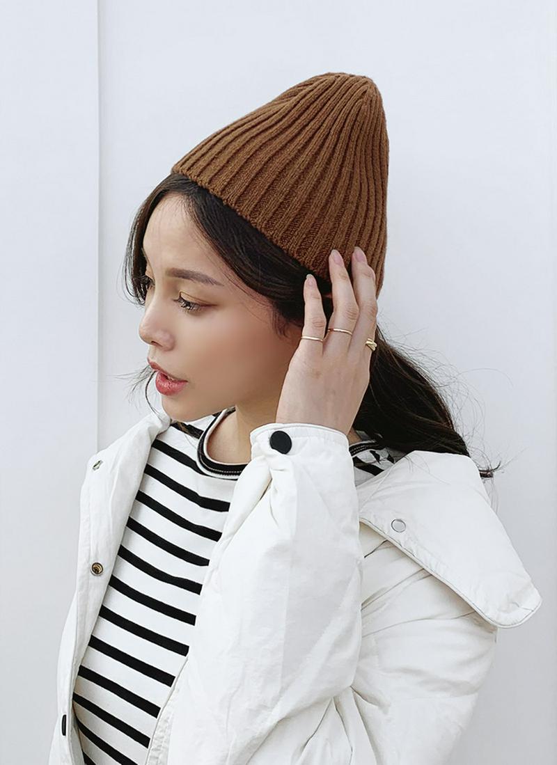 リブニットビーニー・全7色