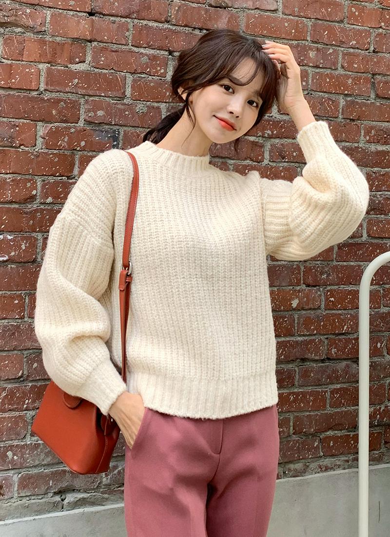 ソフトラウンドニット・全4色