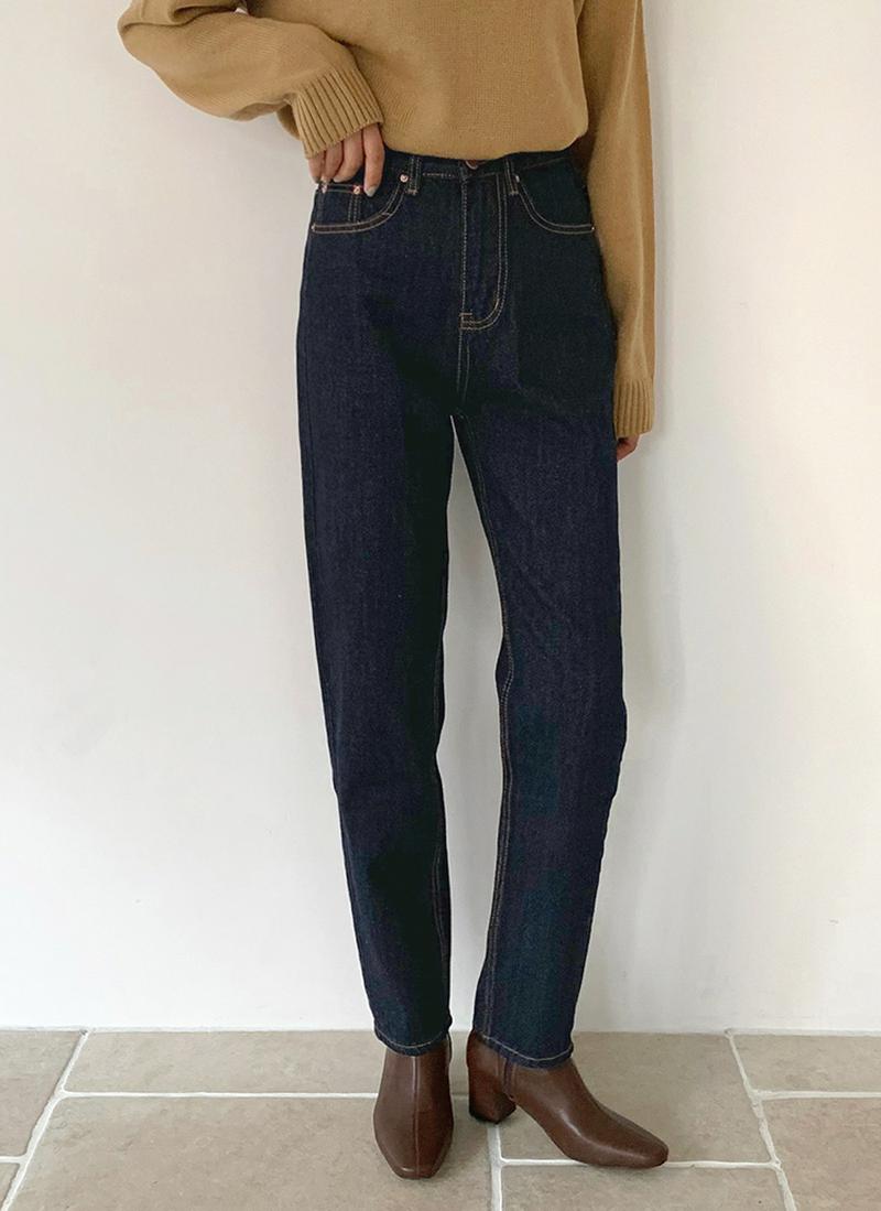 テーパードデニムパンツ・全1色