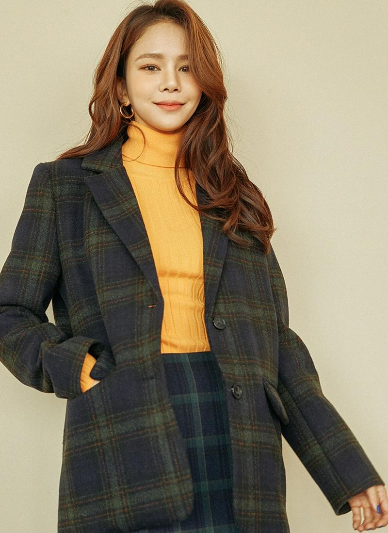 チェックテーラードジャケット