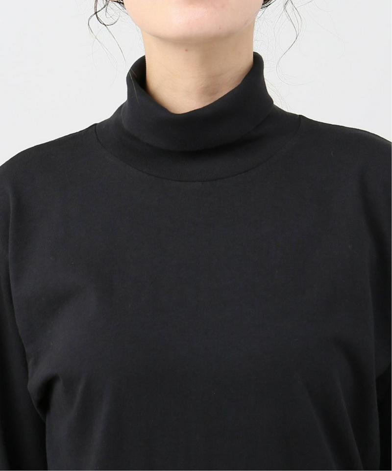 【LA APPAREL / ロサンゼルスアパレル】Long Sleeve Garment Dye Turtl：カットソー（JOURNAL STANDARD relume）
