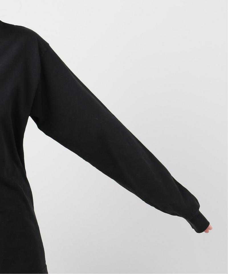【LA APPAREL / ロサンゼルスアパレル】Long Sleeve Garment Dye Turtl：カットソー（JOURNAL STANDARD relume）