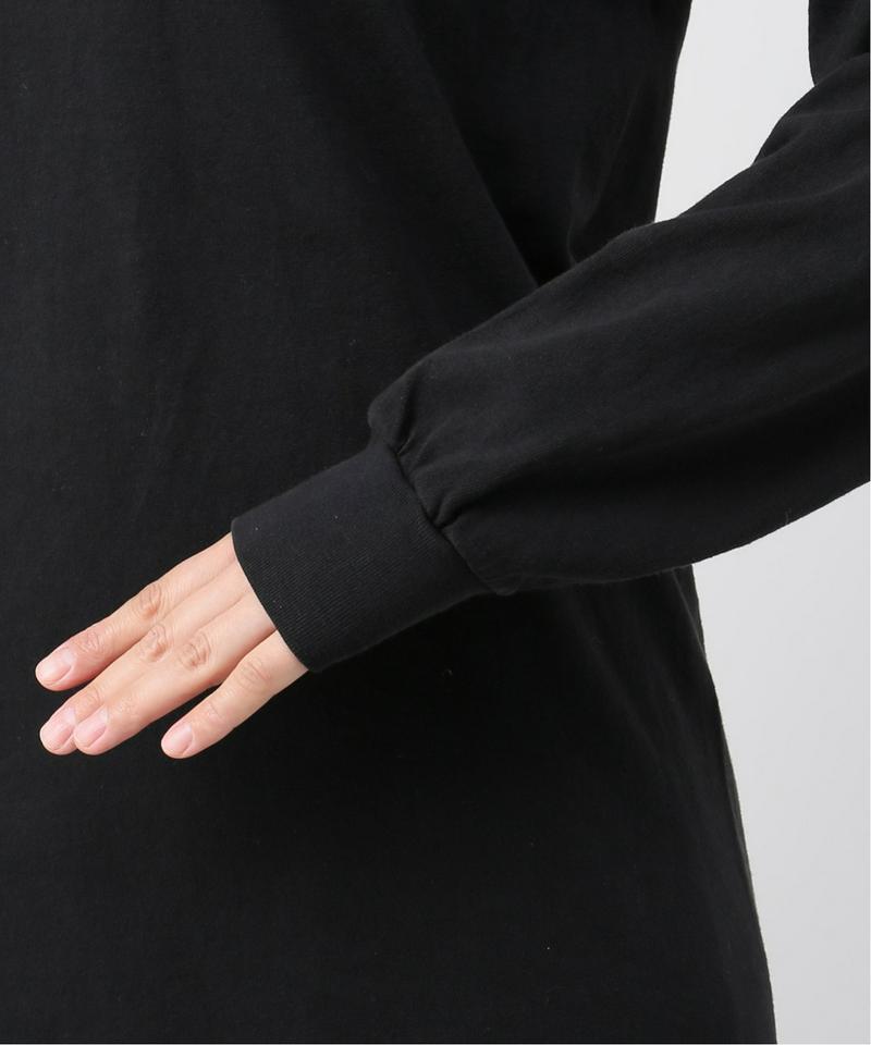 【LA APPAREL / ロサンゼルスアパレル】Long Sleeve Garment Dye Turtl：カットソー（JOURNAL STANDARD relume）
