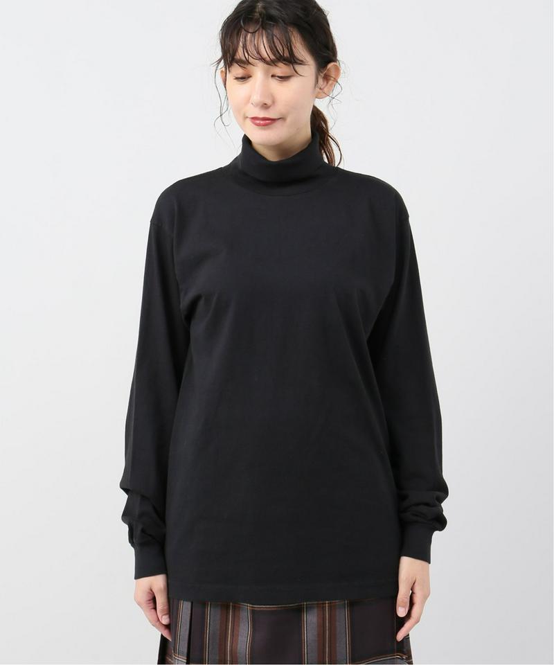 【LA APPAREL / ロサンゼルスアパレル】Long Sleeve Garment Dye Turtl：カットソー（JOURNAL STANDARD relume）