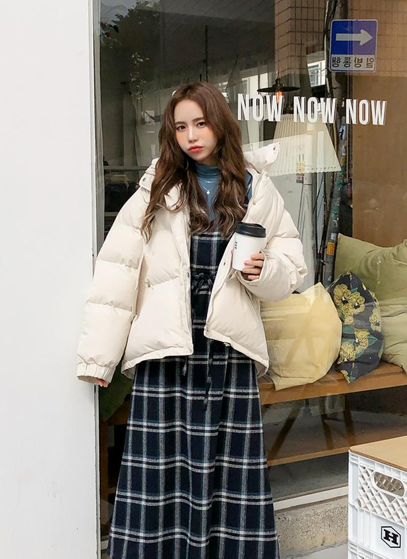 中綿ハイネックジャケット