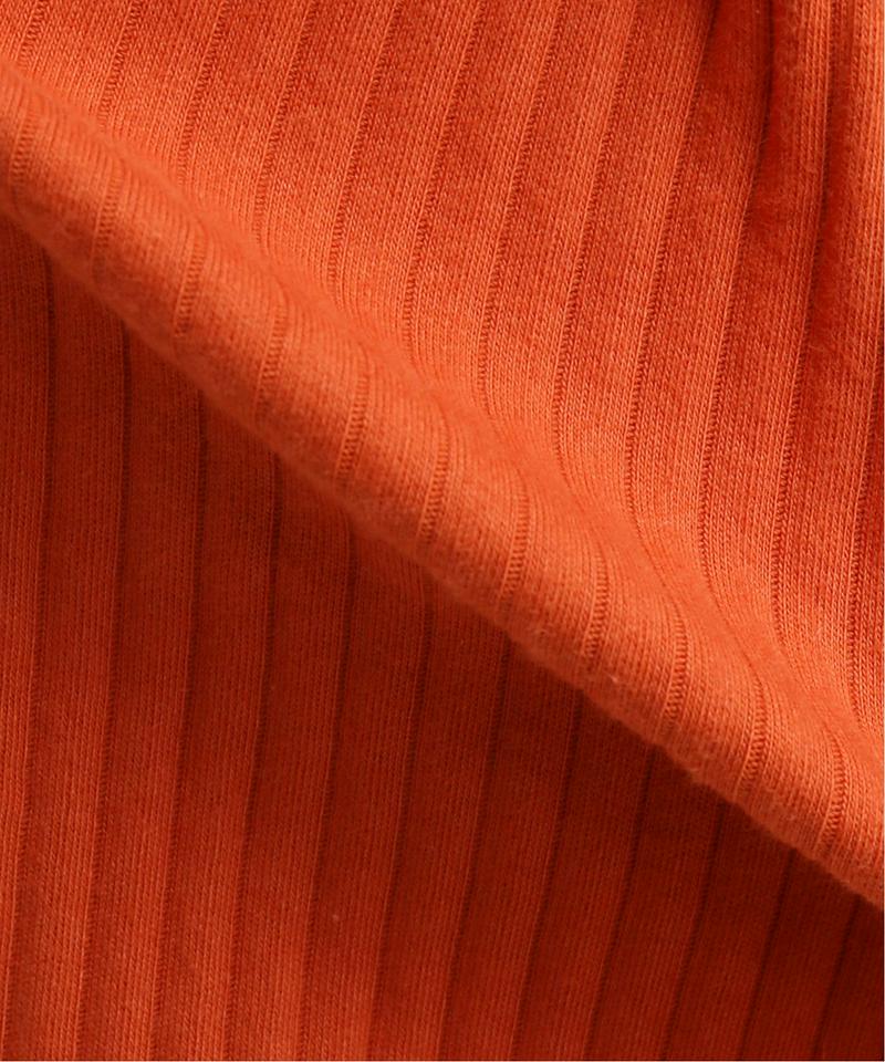 【BASERANGE/ベースレンジ】RIB FLEECE カットソー◆