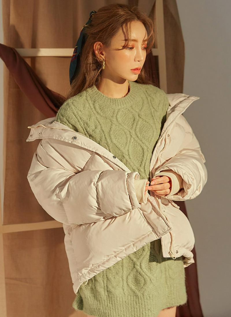 ドロストダックダウンジャケット