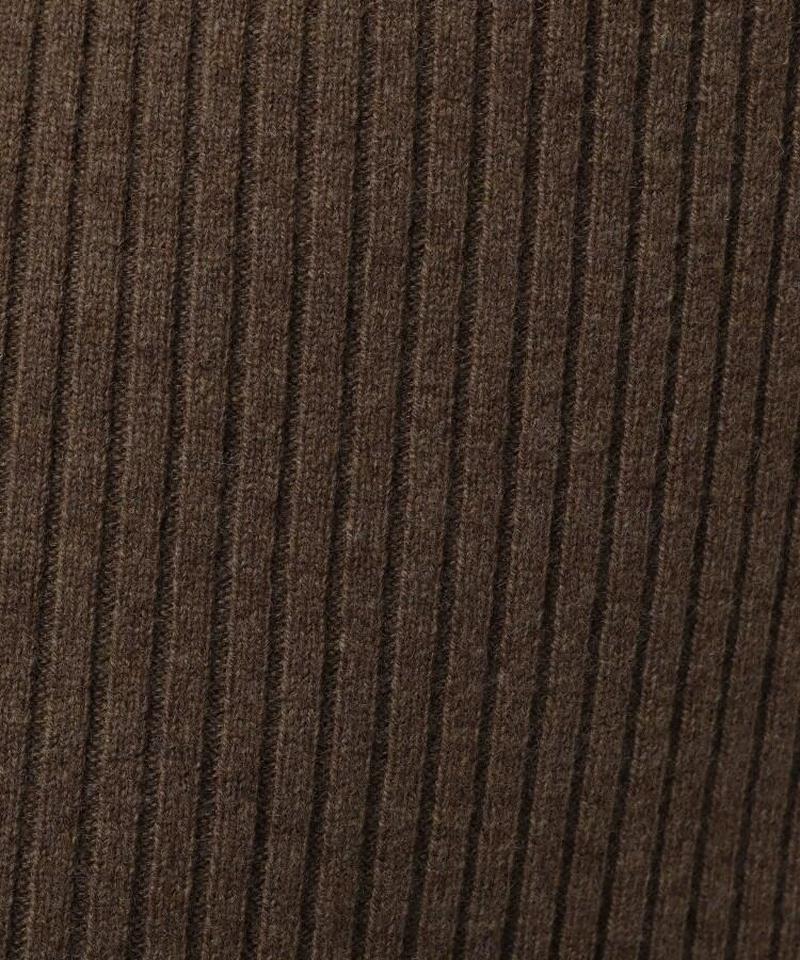 ウールリブタイトニットスカート