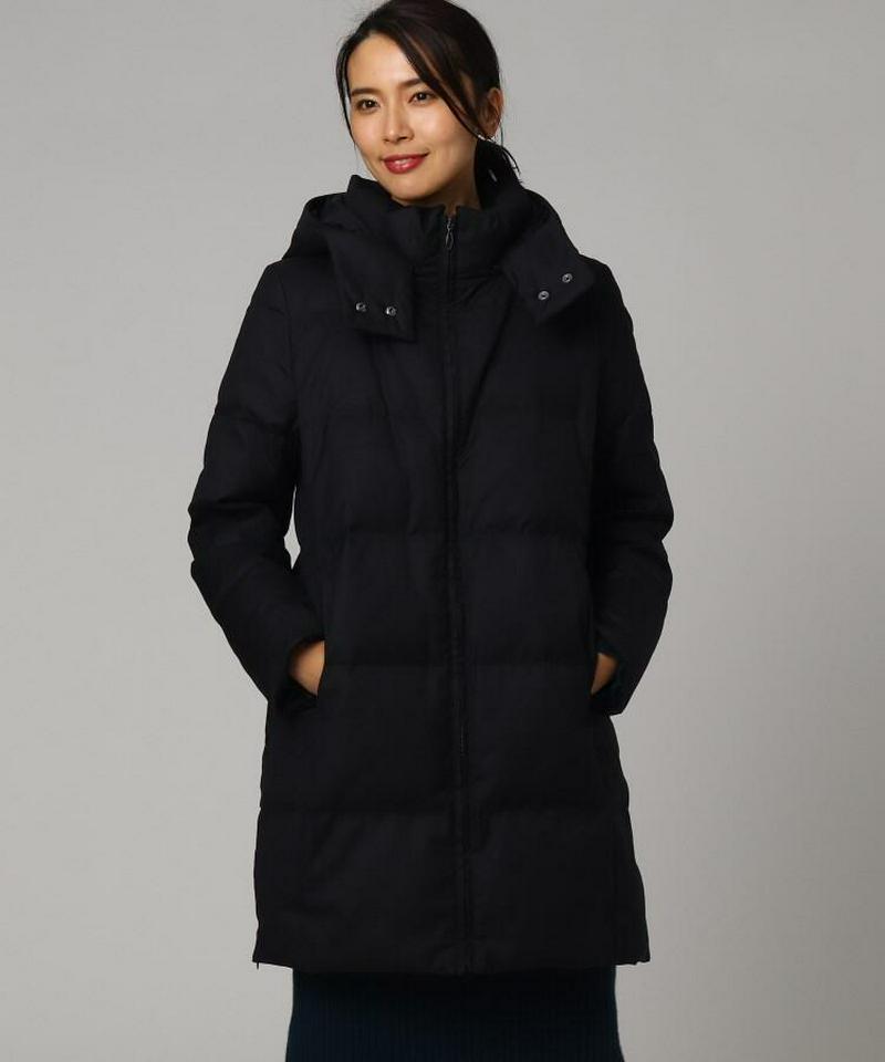 メリノセタシルクファーダウンコート