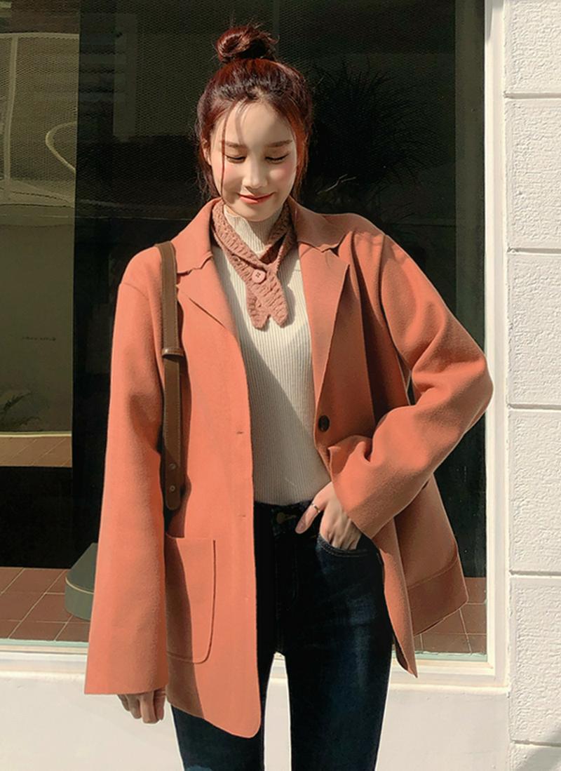 ウールオーバージャケット