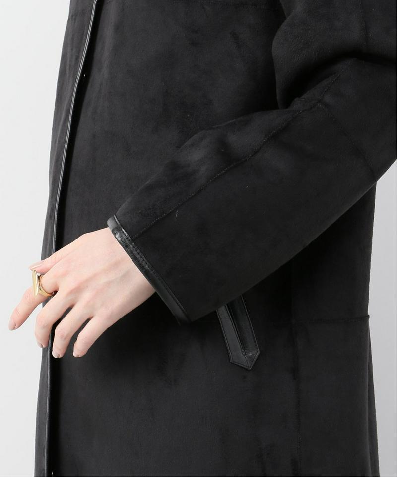 【TORRAZZO DONNA/トラッゾドンナ】フェイクムートンコート