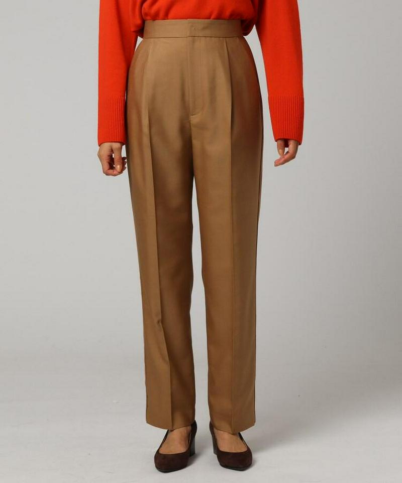 センタープレステーパードパンツ