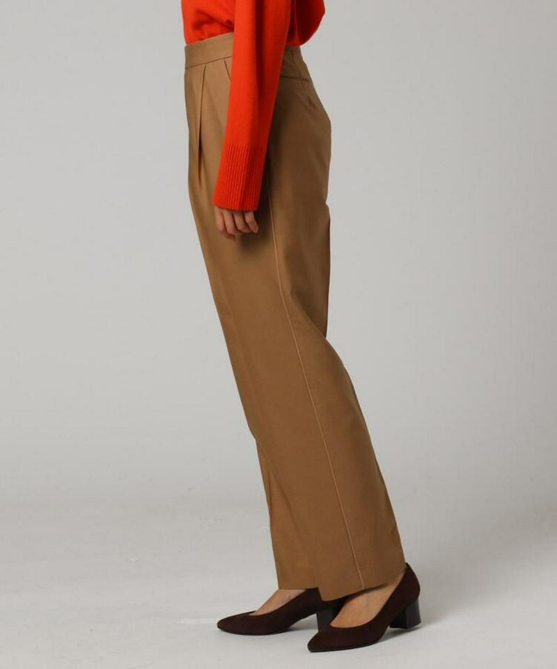 センタープレステーパードパンツ