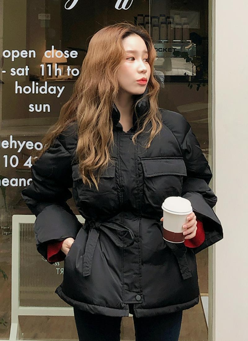 ドロスト中綿ジャケット