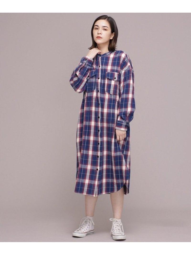 別注チェックシャツワンピース（Lee）