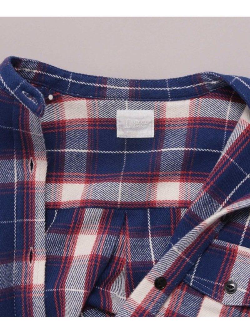 別注チェックシャツワンピース（Lee）