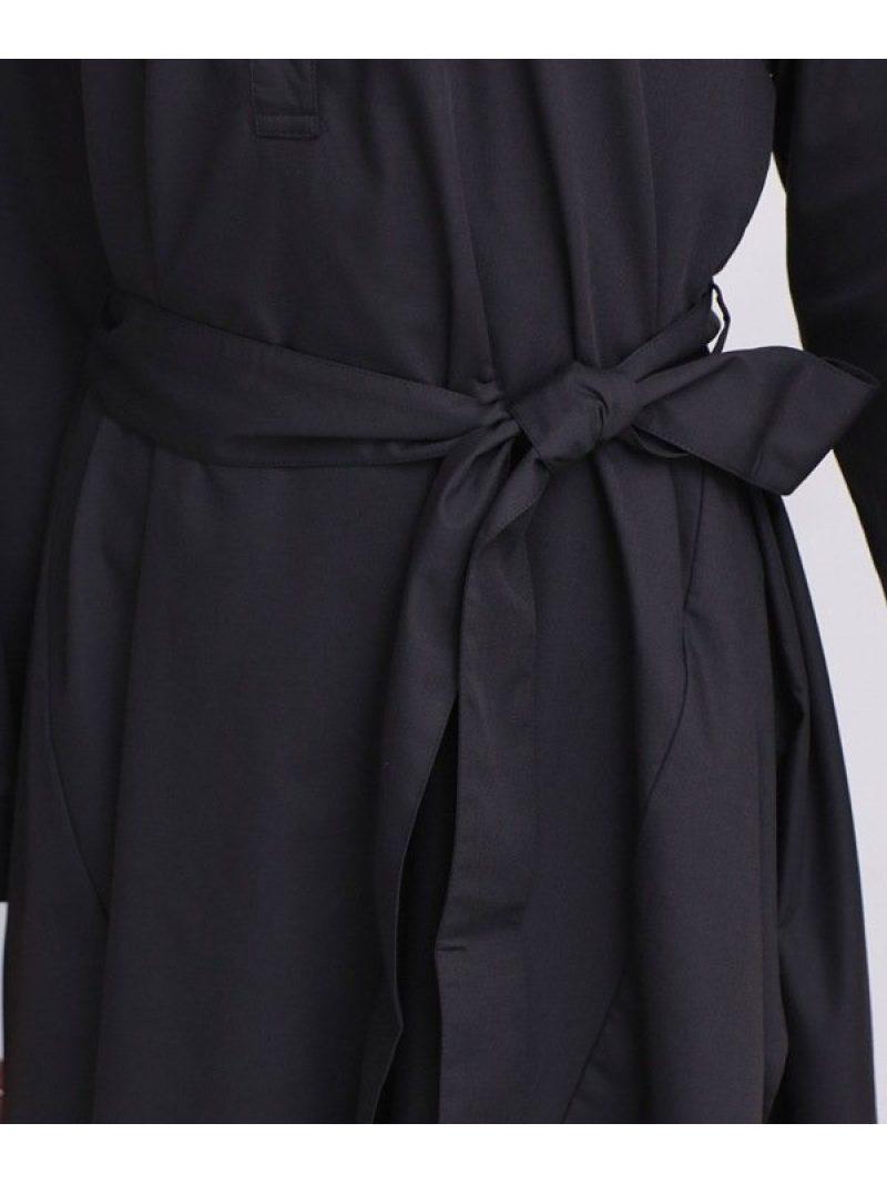 WEB限定/ボリュームシルエットロングシャツワンピース