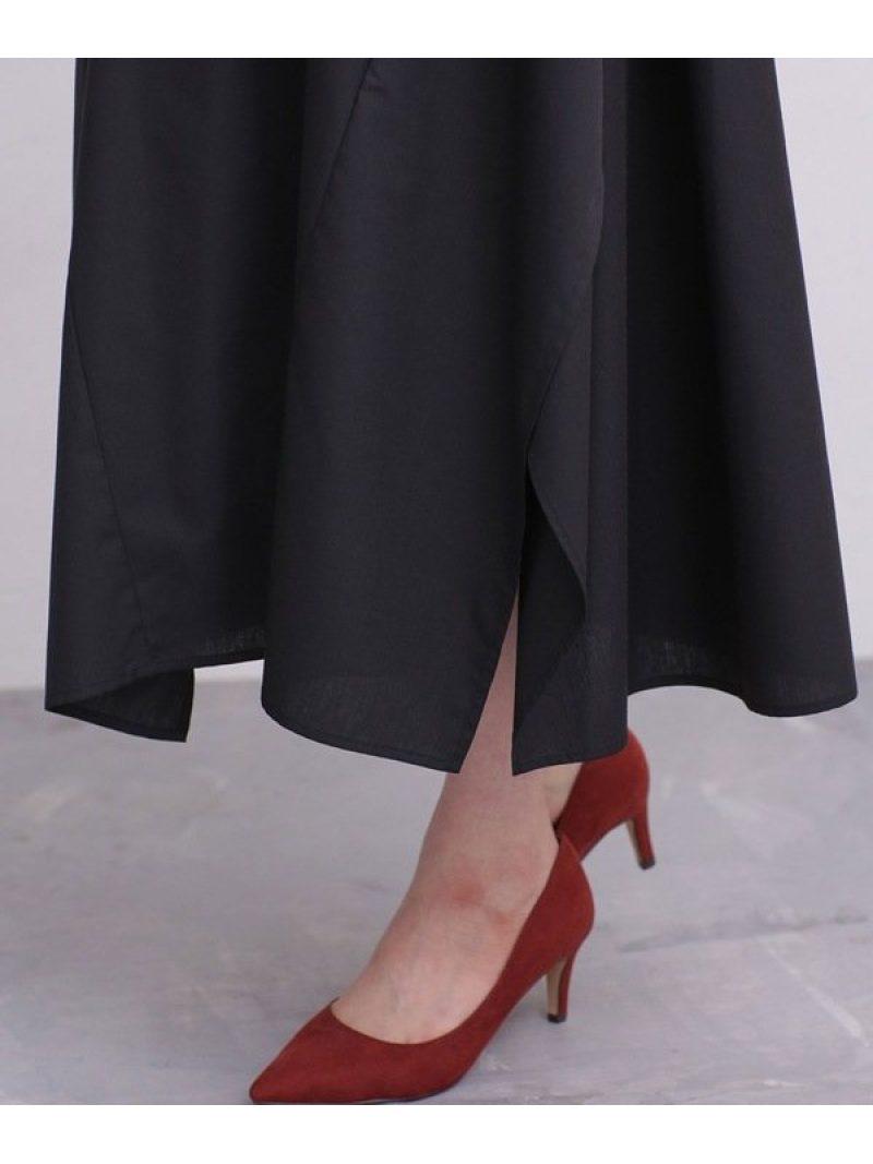 WEB限定/ボリュームシルエットロングシャツワンピース