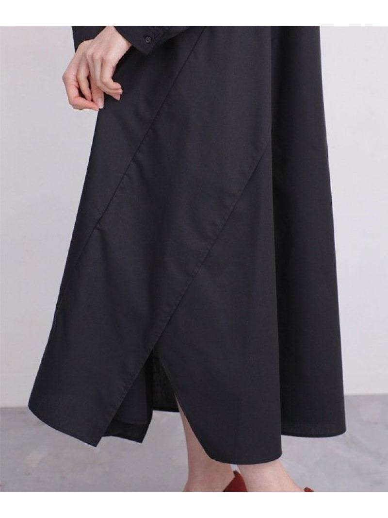 WEB限定/ボリュームシルエットロングシャツワンピース