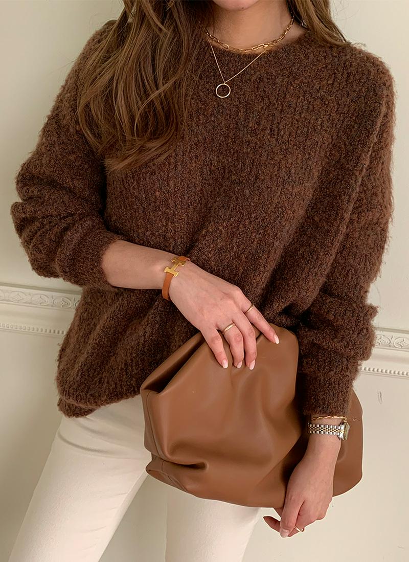 アクリル混ソフトタッチニット