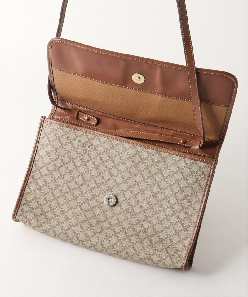 VINTAGE CELINE マカダムショルダーバッグ