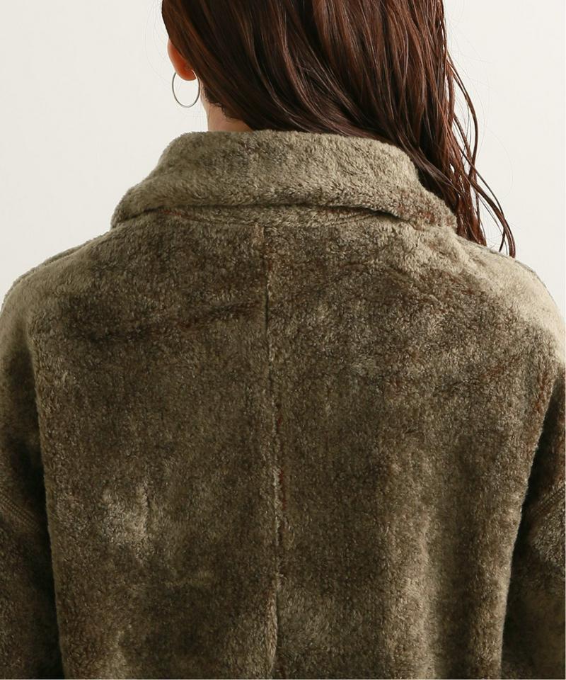 【MAISON CHANTOISE/メゾン・シャントワーズ】HALF ZIP-UP TOP:カットソー