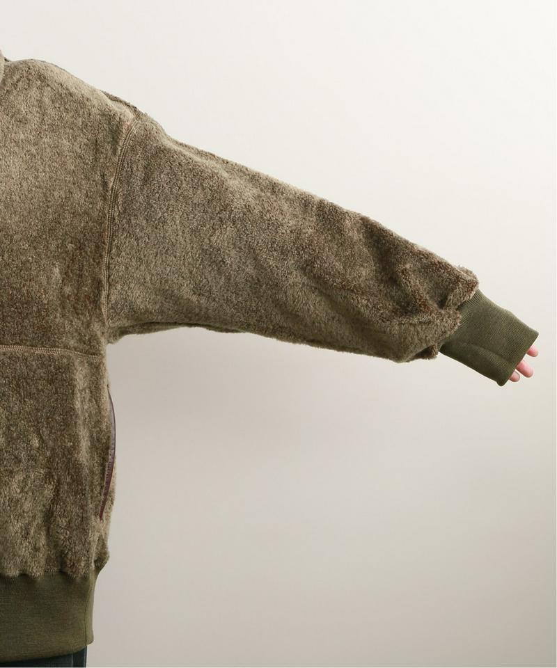 【MAISON CHANTOISE/メゾン・シャントワーズ】HALF ZIP-UP TOP:カットソー