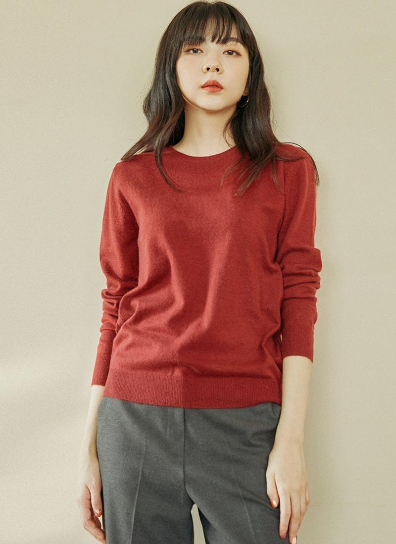 ウール混ニット