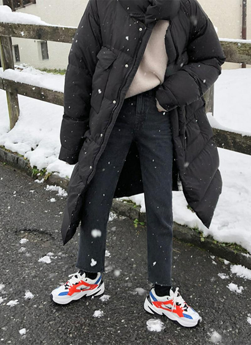 ビッグポケットロングダウンジャケット