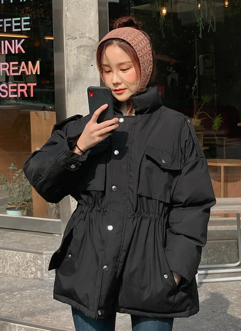 ドロスト中綿ジャケット