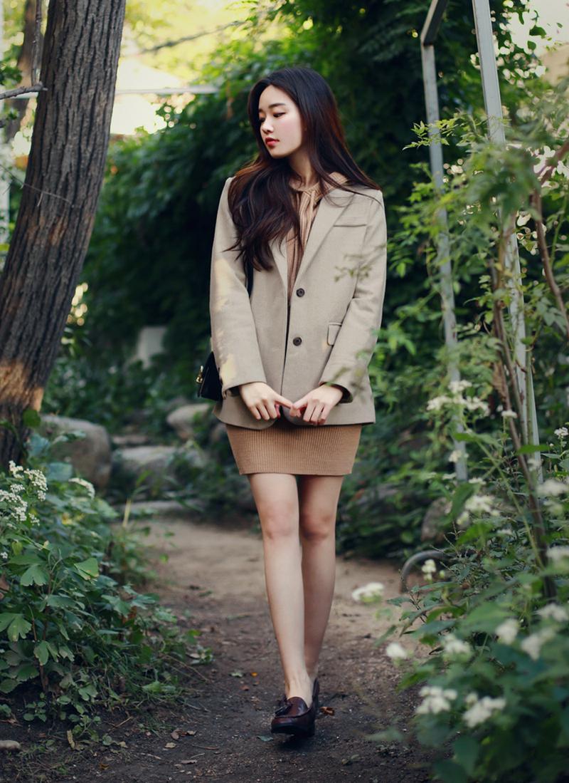 ヘリンボーンシングルジャケット