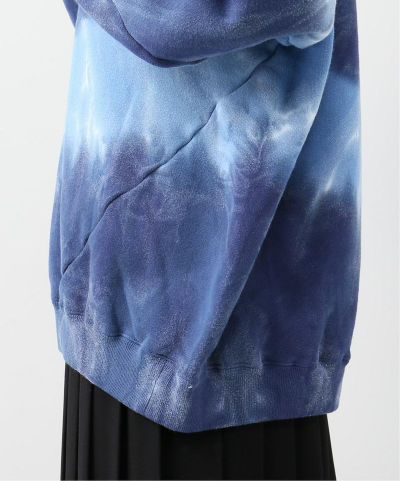 【NOMA t.d./ノーマティーディー】Tie Dye Twisted Sweat：スウェット