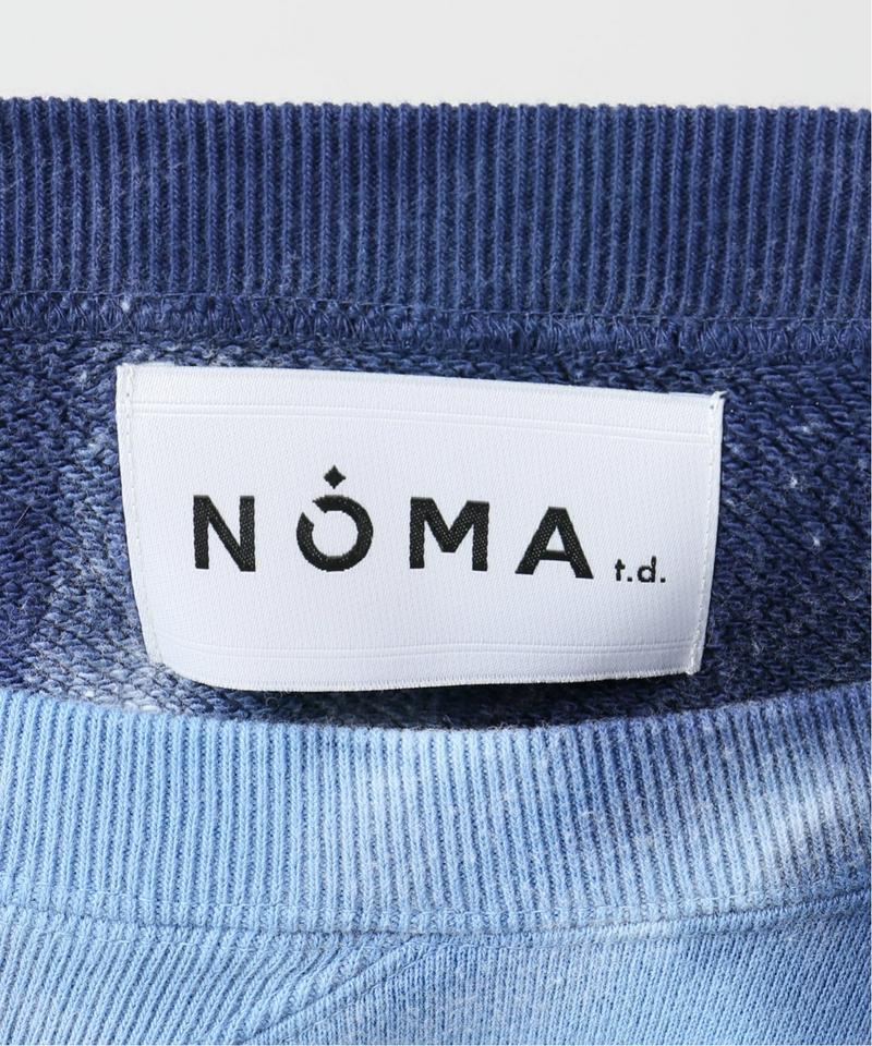 【NOMA t.d./ノーマティーディー】Tie Dye Twisted Sweat：スウェット