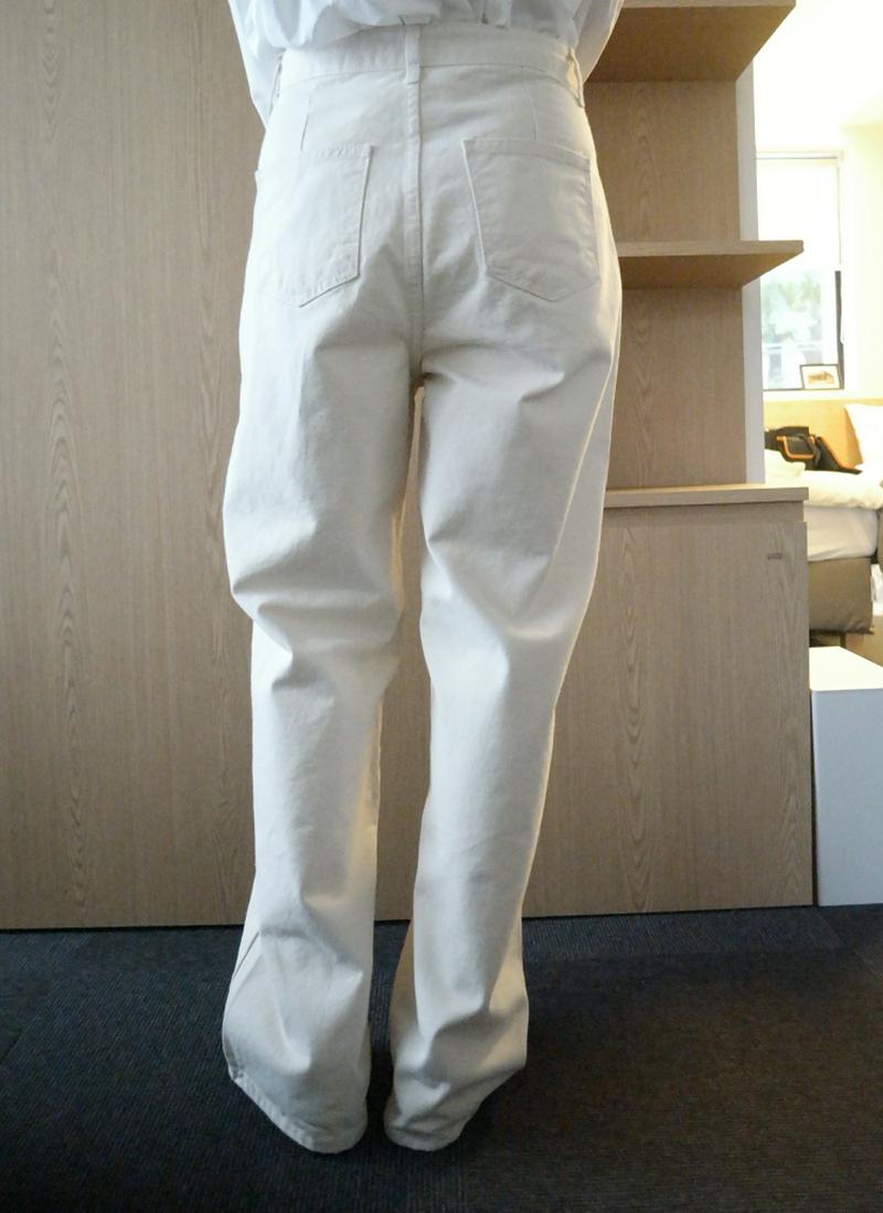 ストレートコットンマキシパンツ
