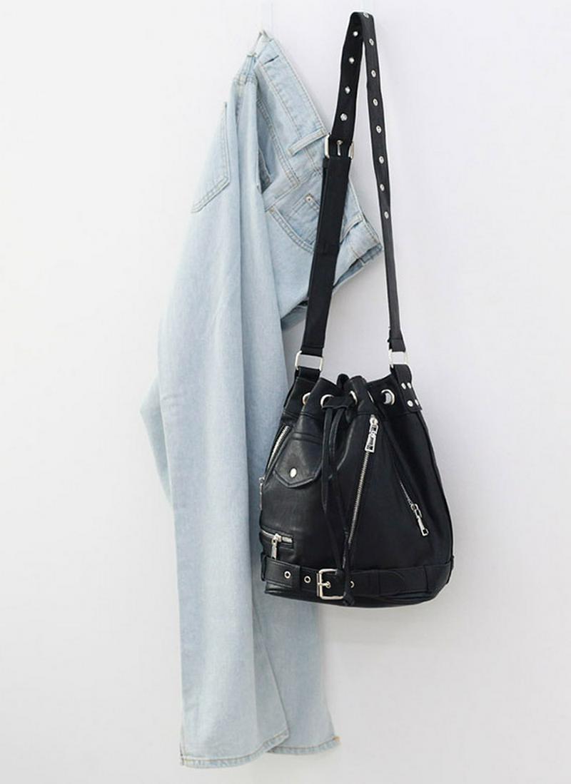 ライダースバケットバック