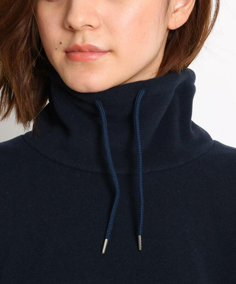 【洗える】フリースハイネックプルオーバー