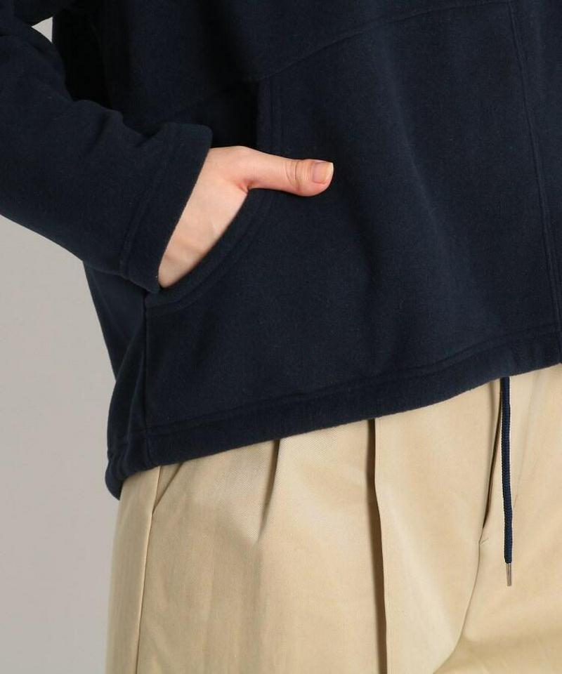【洗える】フリースハイネックプルオーバー