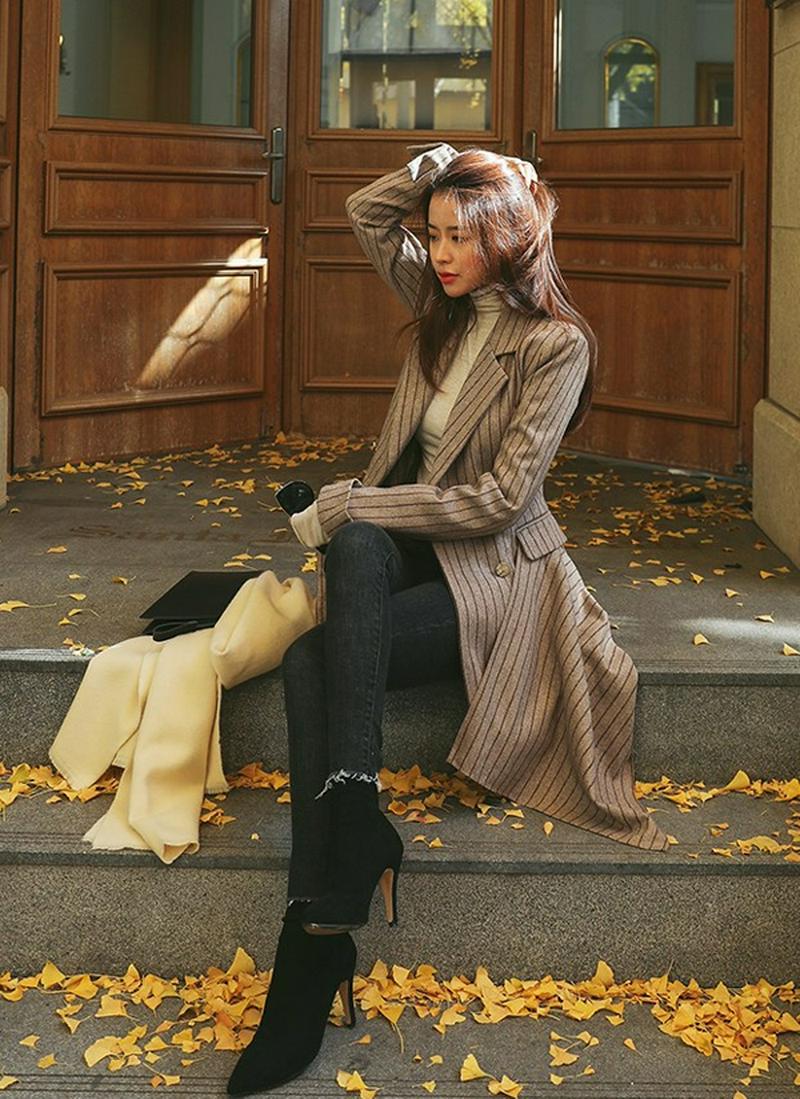 アシメストライプジャケット