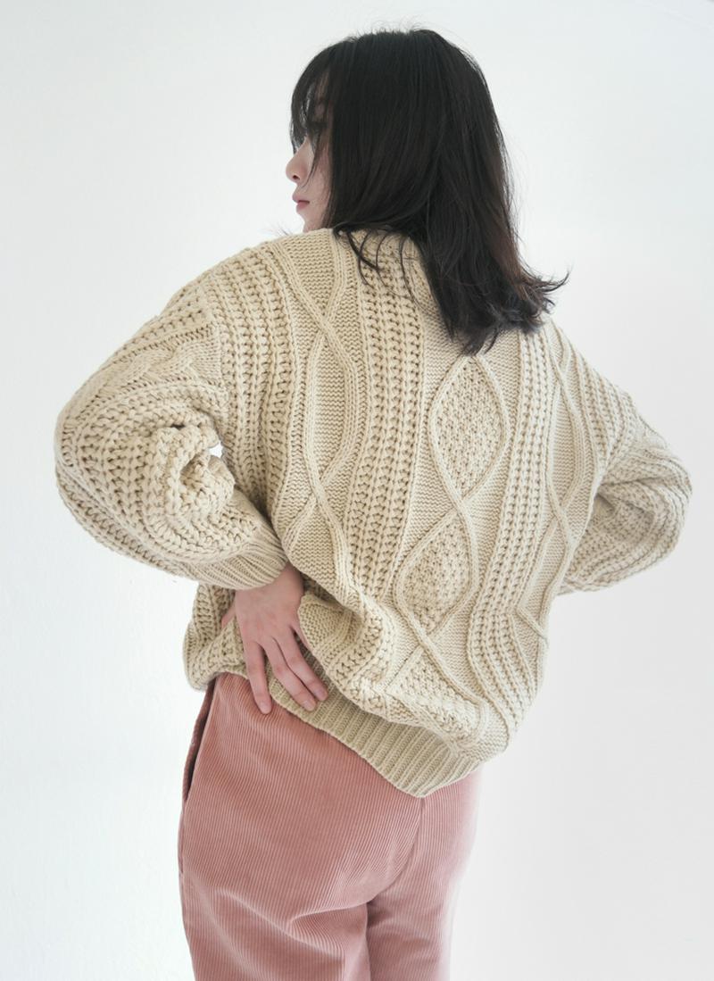 ウェアラブルケーブルニット