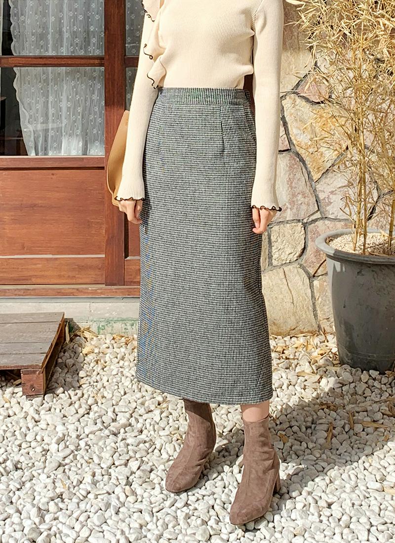 ハウンドトゥーススカート・全3色