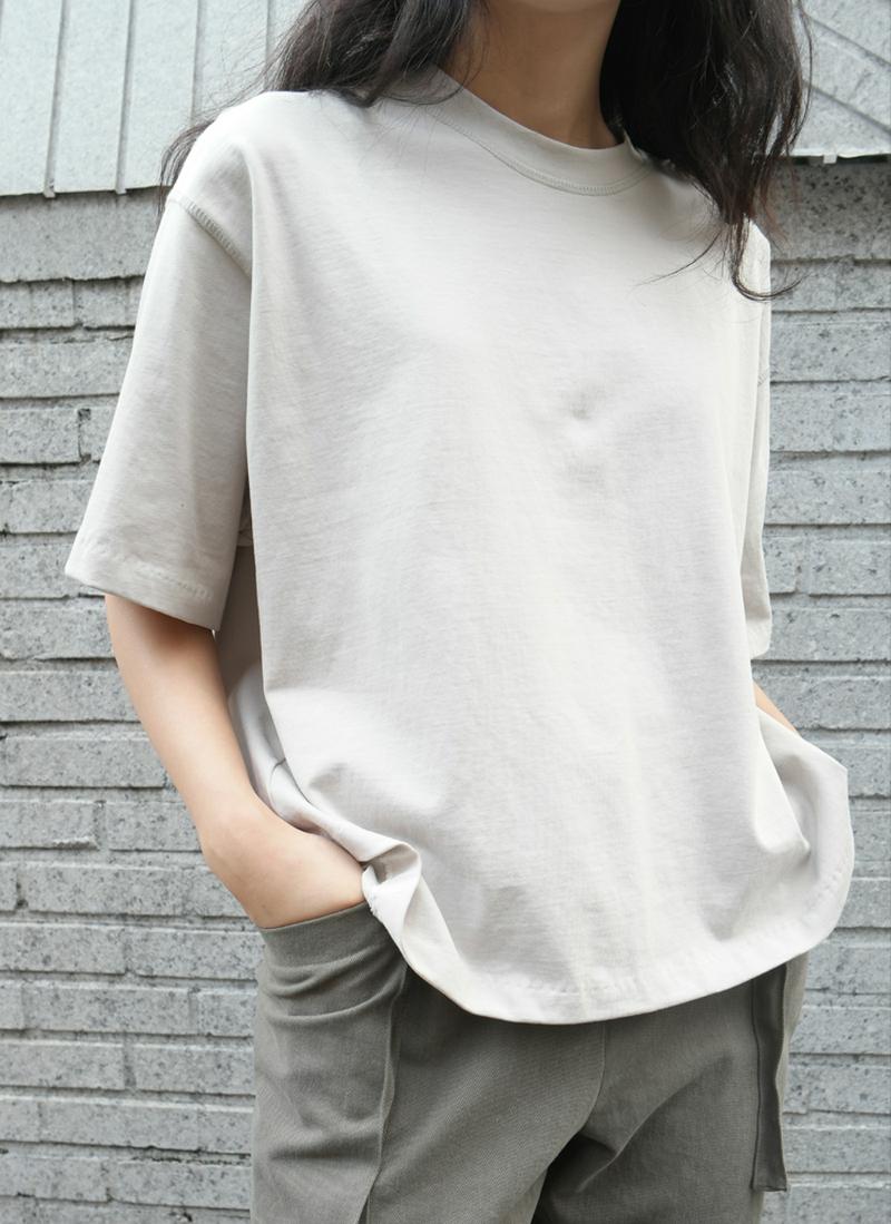 ハーフスリーブデイリーTシャツ