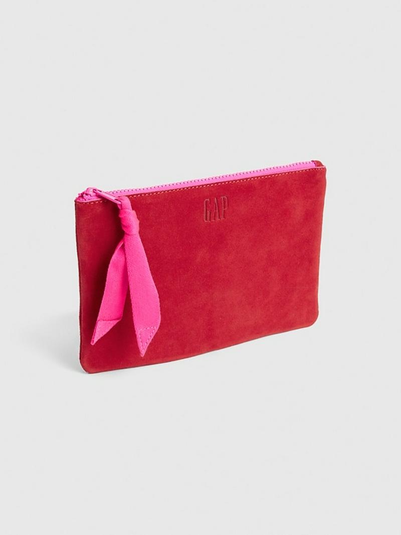 Gapロゴファスナーポーチ