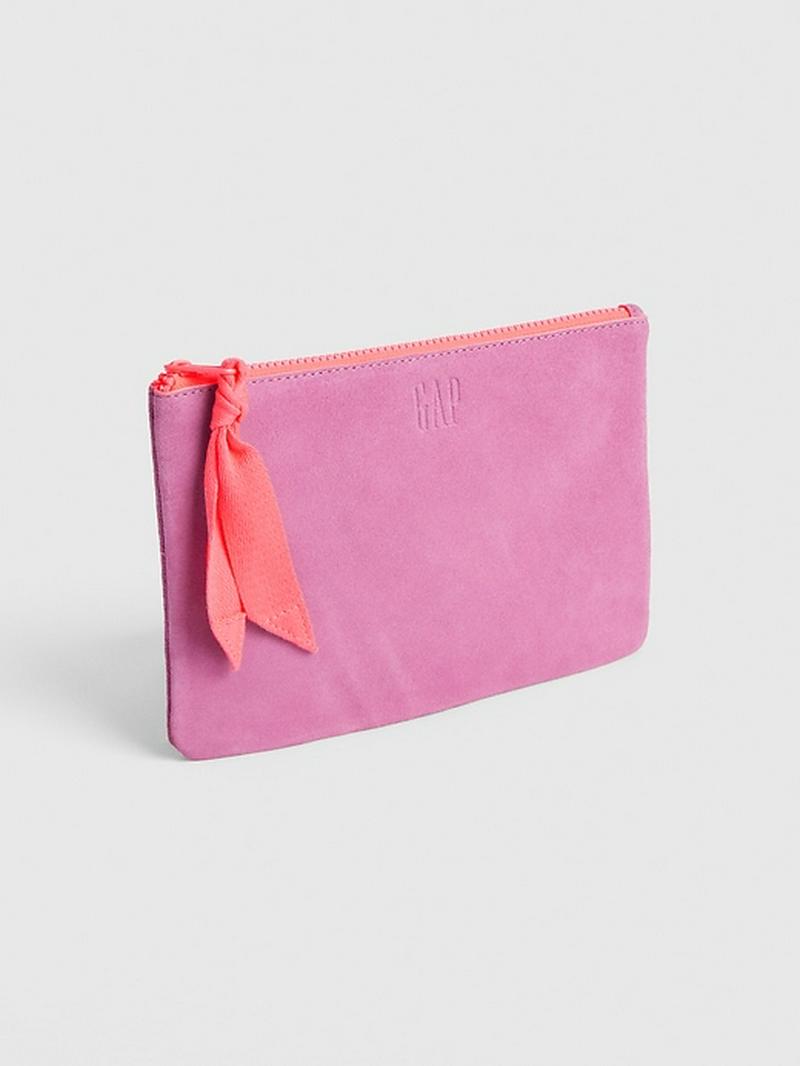 Gapロゴファスナーポーチ