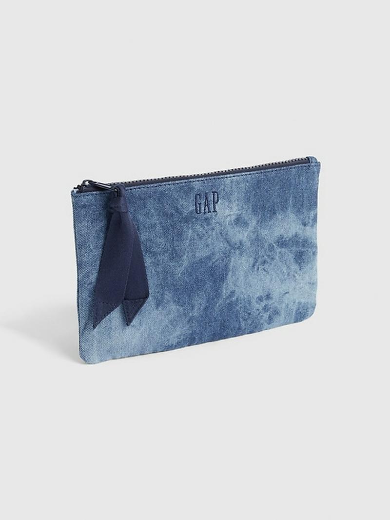 Gapロゴファスナーポーチ